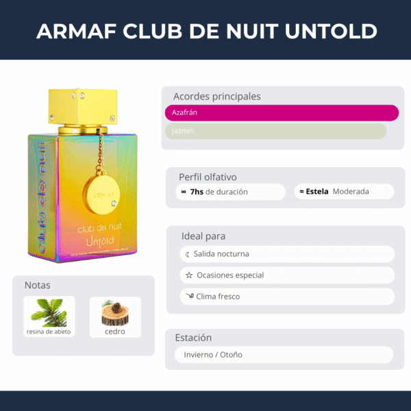 Armaf Club de Nuit Untold 105ml